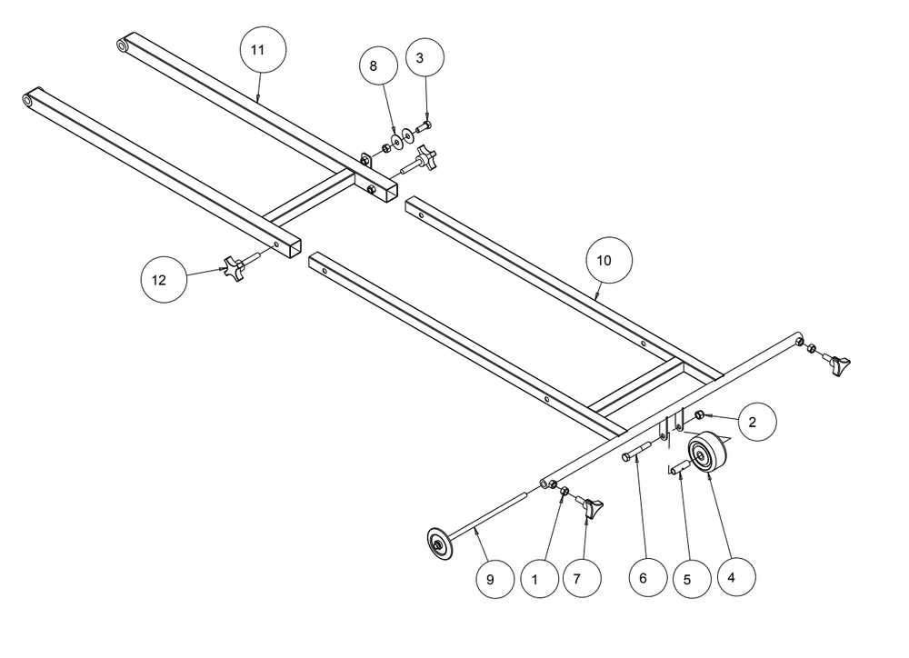 Section 24 Diagram and Parts List for MK-4020KBG 167420-20G MK Diamond Concrete Saw